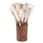 Набір кухонного приладдя з підставкою 11 шт кухарський набір 32 см • 28 см • 24 см HP27475 - Зображення 3