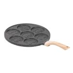 Сковорода зі смайликами на 7 секцій для млинців, оладок, яєць, сирників HP39583C - Зображення 3