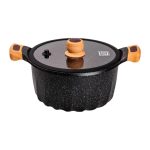 Набір посуду, комплект з 4 каструль і сковорідок, MGC, чорний HP-4-404B - Зображення 3