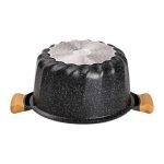 Набір посуду, комплект з 4 каструль і сковорідок, MGC, чорний HP-4-404B - Зображення 5