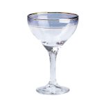 Набір келихів для коктейлів 2 штуки по 290 мл, сині HP545 - Зображення 3