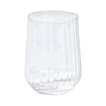 Набір склянок ребристих 6 штук по 450 мл прозорий HP98 - Зображення 3