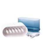 Зволожувач повітря з RGB-підсвічуванням і синхронізацією з музикою 900 мл, білий HPKP6257 - Зображення 4