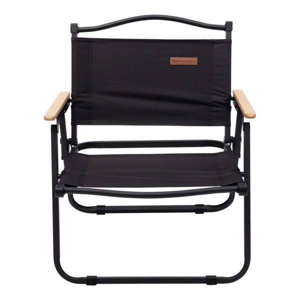 Крісло розкладне туристичне 50×51×64 см крісло складне для пікніка на природу Чорне HP-SY-2