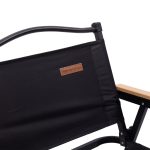 Крісло розкладне туристичне 50×51×64 см крісло складне для пікніка на природу Чорне HP-SY-2 - Зображення 3