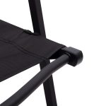 Крісло розкладне туристичне 50×51×64 см крісло складне для пікніка на природу Чорне HP-SY-2 - Зображення 5