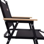 Крісло розкладне туристичне 50×51×64 см крісло складне для пікніка на природу Чорне HP-SY-2 - Зображення 7