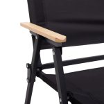 Крісло розкладне туристичне 50×51×64 см крісло складне для пікніка на природу Чорне HP-SY-2 - Зображення 9