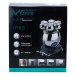 Електробритва VGR з дисплеєм з плаваючою головкою V-315 - Зображення 4