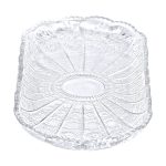 Сервірувальне блюдо для подачі закусок 33.5х15х2 см скляне овальне HP-YH-25 - Зображення 5