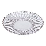 Сервірувальне блюдо Ø 28 см прозоре кругле для дому та кафе HP-YH-32 - Зображення 2