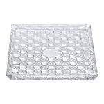 Блюдо для закусок Lirmartur скляне 24,5*20,5*2 см HP-YH-38