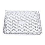 Блюдо для закусок Lirmartur скляне 24,5*20,5*2 см HP-YH-39