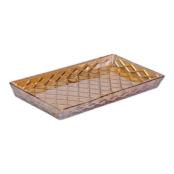 Блюдо для закусок скляне 29.5*13.5*2 прямокутне HP-YH-57