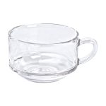 Набір чашок 6 шт для чаю та кави по 270 мл скляні прозорі HP-YH-69 - Зображення 2