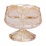 Фруктовниця скляна на ніжці 33.5х15х10.5 см овальна ваза для фруктів HP-YH-84 - Зображення 5