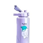 Набір пляшок 3 в 1 Панда з поїлкою і ручкою 0.3 (л) 0.7 (л) 2 (л) Фіолетовий HPZSB120014V - Зображення 3