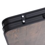 Розкладний стіл + 4 стільці кемпінговий набір для пікніка, риболовлі, відпочинку, туризму Коричневий JY-12060BR - Зображення 4