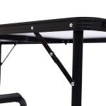 Розкладний стіл + 4 стільці кемпінговий набір для пікніка, риболовлі, відпочинку, туризму Коричневий JY-12060BR - Зображення 6