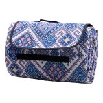 Килимок для пікніка жакардовий, синій LU012BL - Зображення 3