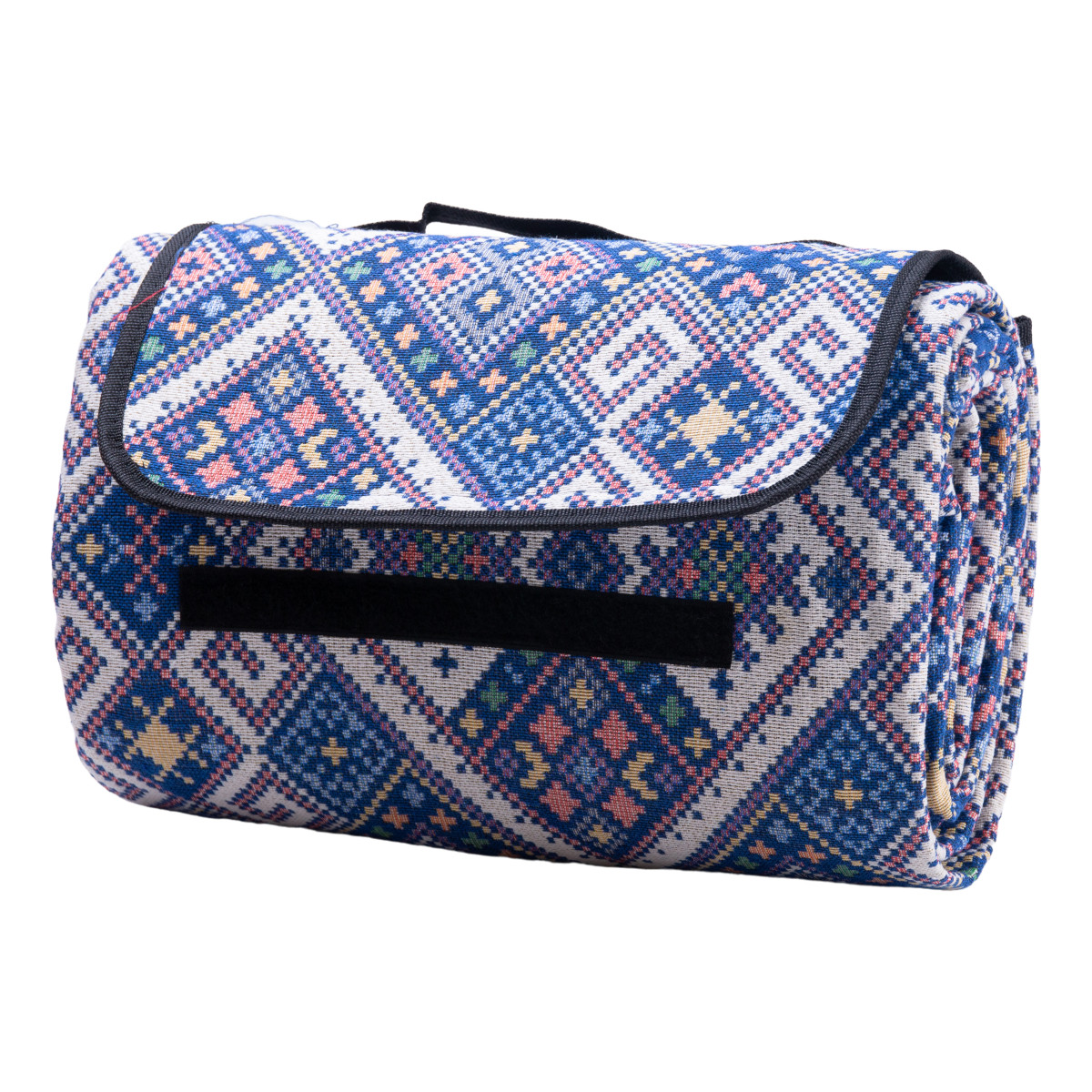 Килимок для пікніка жакардовий, синій LU012BL - Зображення 3