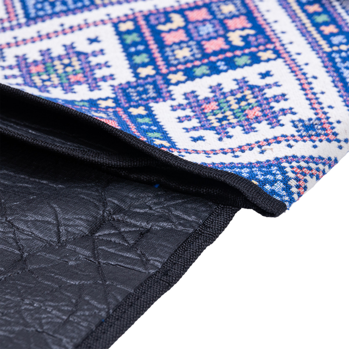 Килимок для пікніка жакардовий, синій LU012BL - Зображення 5
