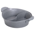 Алюмінієва каструля Ø 30 см Мармур з антипригарним покриттям сірий MGC HP-4-413G - Зображення 3