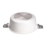 Алюмінієва каструля з керамічним покриттям антипригарним 6.9 л Ø 28 см білий MGC HP-4-454W - Зображення 2