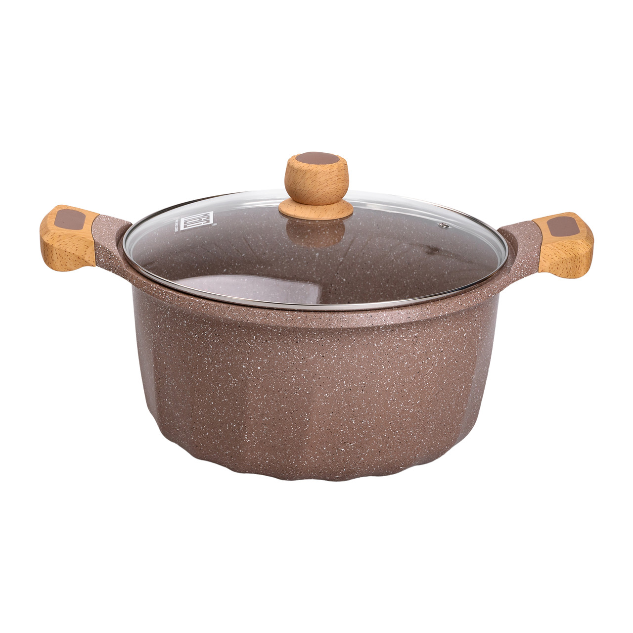 Велика алюмінієва каструля об'ємом 11 літрів з антипригарним покриттям Ø32 см HP-4-435CO - Зображення 1