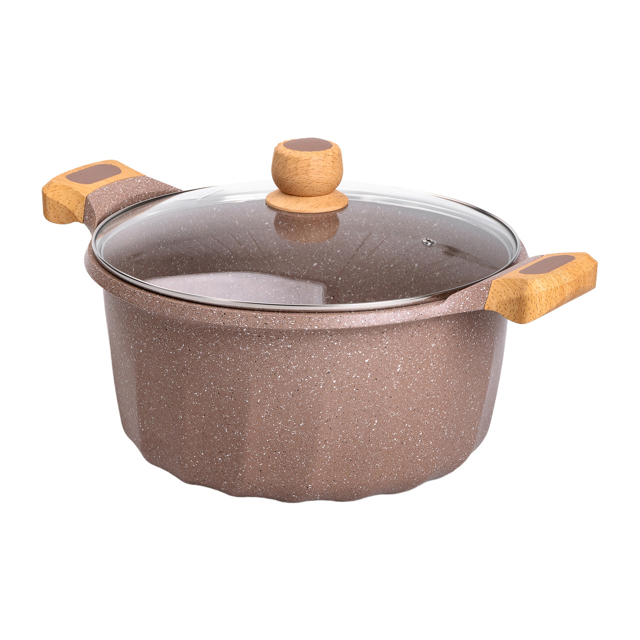 Велика алюмінієва каструля об'ємом 11 літрів з антипригарним покриттям Ø32 см HP-4-435CO - Зображення 4