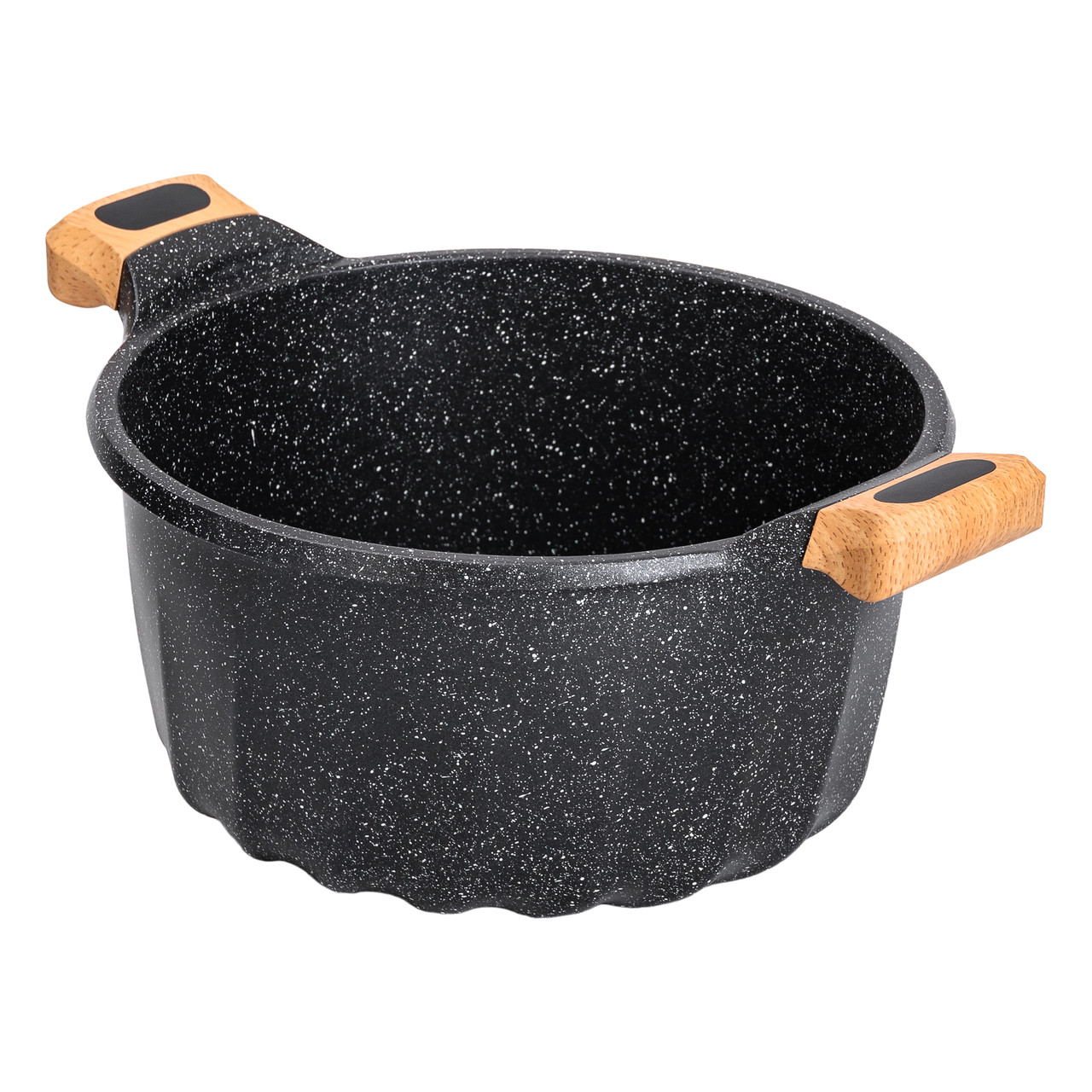 Велика алюмінієва каструля з кришкою, діаметр 28 см, з антипригарним покриттям, 8 літрів HP-4-434B - Зображення 2