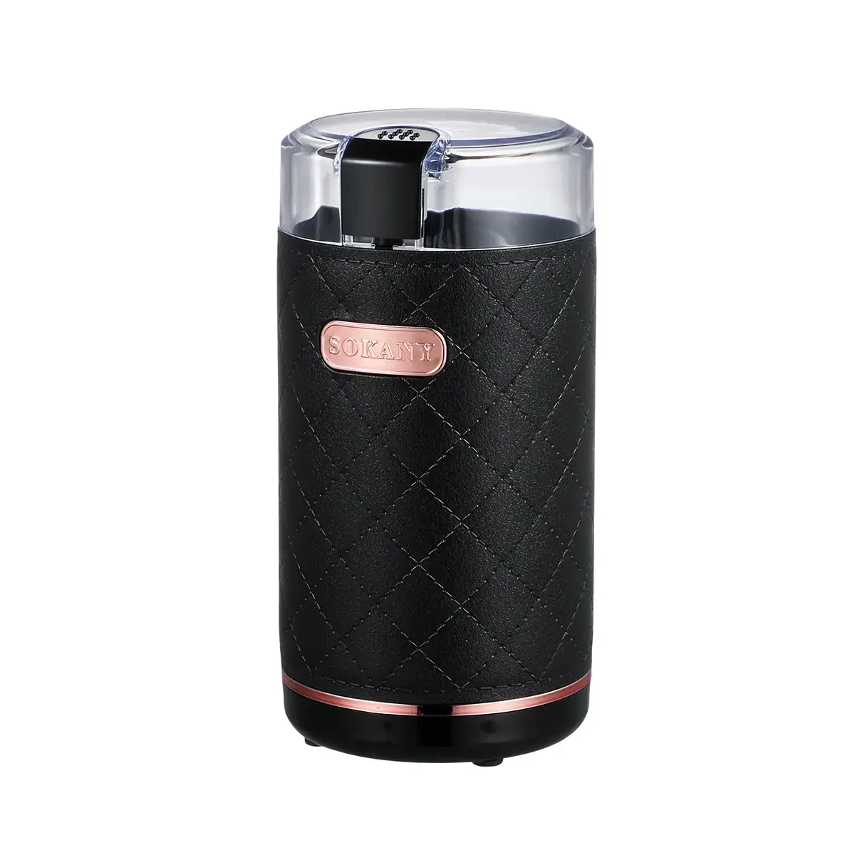 Кавомолка електрична Sokany 150 Вт Чорна Lugi SK-3027B - Зображення 1