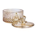 Цукерниця з кришкою Ø 10 см скляна HP-YH-75 - Зображення 4