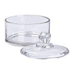 Цукерниця з кришкою Ø 10 см скляна HP-YH-24 - Зображення 4