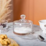 Цукерниця з кришкою Ø 10 см скляна HP-YH-24 - Зображення 5