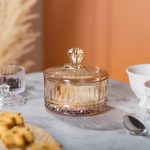 Цукерниця з кришкою Ø 10 см скляна HP-YH-75 - Зображення 5