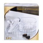 Цукерниця з кришкою Ø 10 см скляна HP-YH-75 - Зображення 6