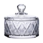 Цукерниця з кришкою Ø 10 скляна HP-YH-20