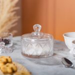 Цукерниця з кришкою Ø 10 скляна HP-YH-20 - Зображення 5