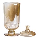 Цукерниця з кришкою скляна Ø10 см HP-YH-17 - Зображення 3