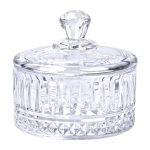 Цукерниця з кришкою скляна Ø 10 см кругла HP-YH-72 - Зображення 2