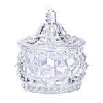 Цукерниця скляна з кришкою кругла Ø 8 см HP-YH-3 - Зображення 2