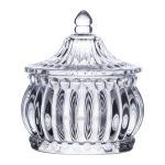 Цукерниця скляна з кришкою Ø 8 см у східному стилі HP-YH-2