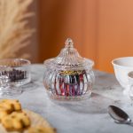 Цукерниця скляна з кришкою Ø 8 см у східному стилі HP-YH-2 - Зображення 5