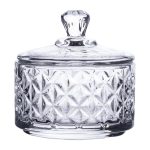 Цукерниця скляна з кришкою Ø 6.5 см HP-YH-30