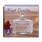 Цукерниця скляна з кришкою Ø 6.5 см HP-YH-30 - Зображення 6