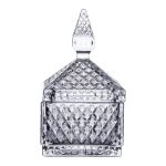 Цукерниця скляна з кришкою 8.5х8.5х15 см квадратна HP-YH-27 - Зображення 5