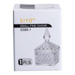 Цукерниця скляна з кришкою 8.5х8.5х15 см квадратна HP-YH-41 - Зображення 8