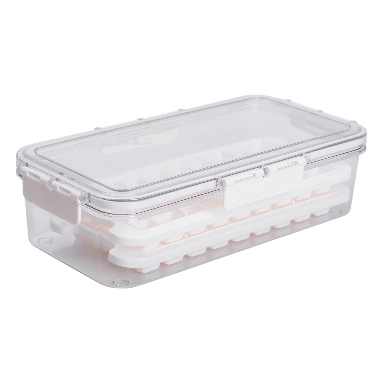 konteyner_dlya_zamorozki_lda_s_kryshkoy_72_otseka_30_5h16h7_5_sm_pishchevoy_konteyner_plastikovyy_bezhevyy-1 Контейнер для заморозки льоду з кришкою 72 відсіку 30.5х16х7.5 см харчовий контейнер пластиковий Бежевий HP-27-9 - Зображення 1