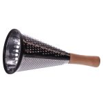 Conical three-sided stainless steel hand grater with wooden handle 11×24 (cm) HP-8-3 - Зображення 4